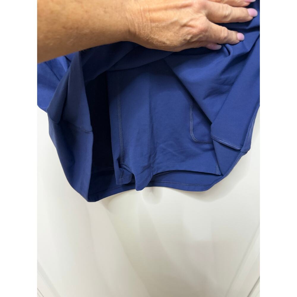 Spiritual Gangster Blue Racerback Lia Dream Tech Athletic Tennis Dress XS - Picture 6 of 8